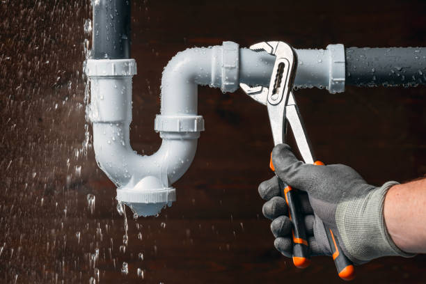 Professional Plumber technician working in Creston, NC